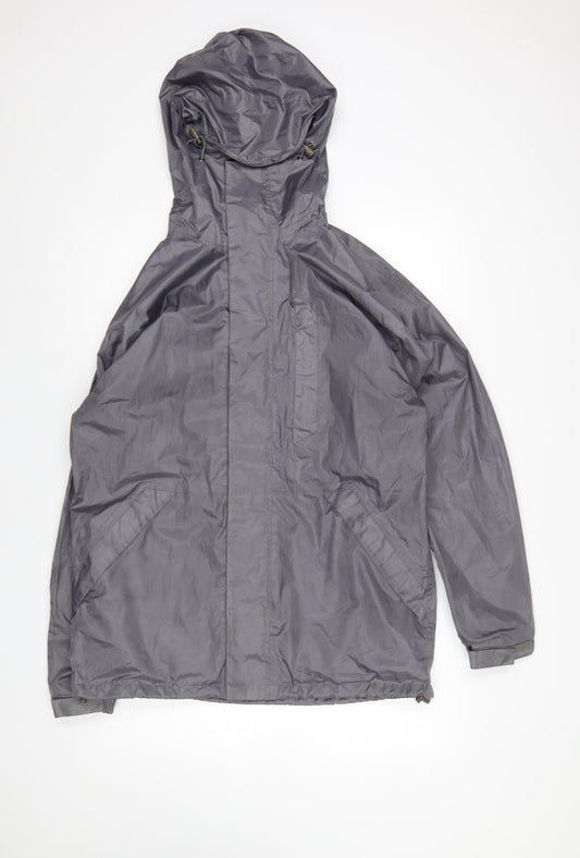 Mountain Pass Men's Grey M Waterproof Windproof Rain Jacket