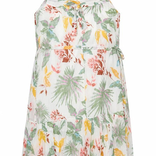 GAP Women’s Multicoloured Floral Cotton Slip Dress 2XL Summer