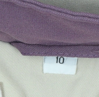 Klassik Clothing Women's Purple Hooded Parka Jacket Size 10