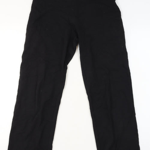 Dunnes Stores Womens Black Cotton Stretch Leggings S Short