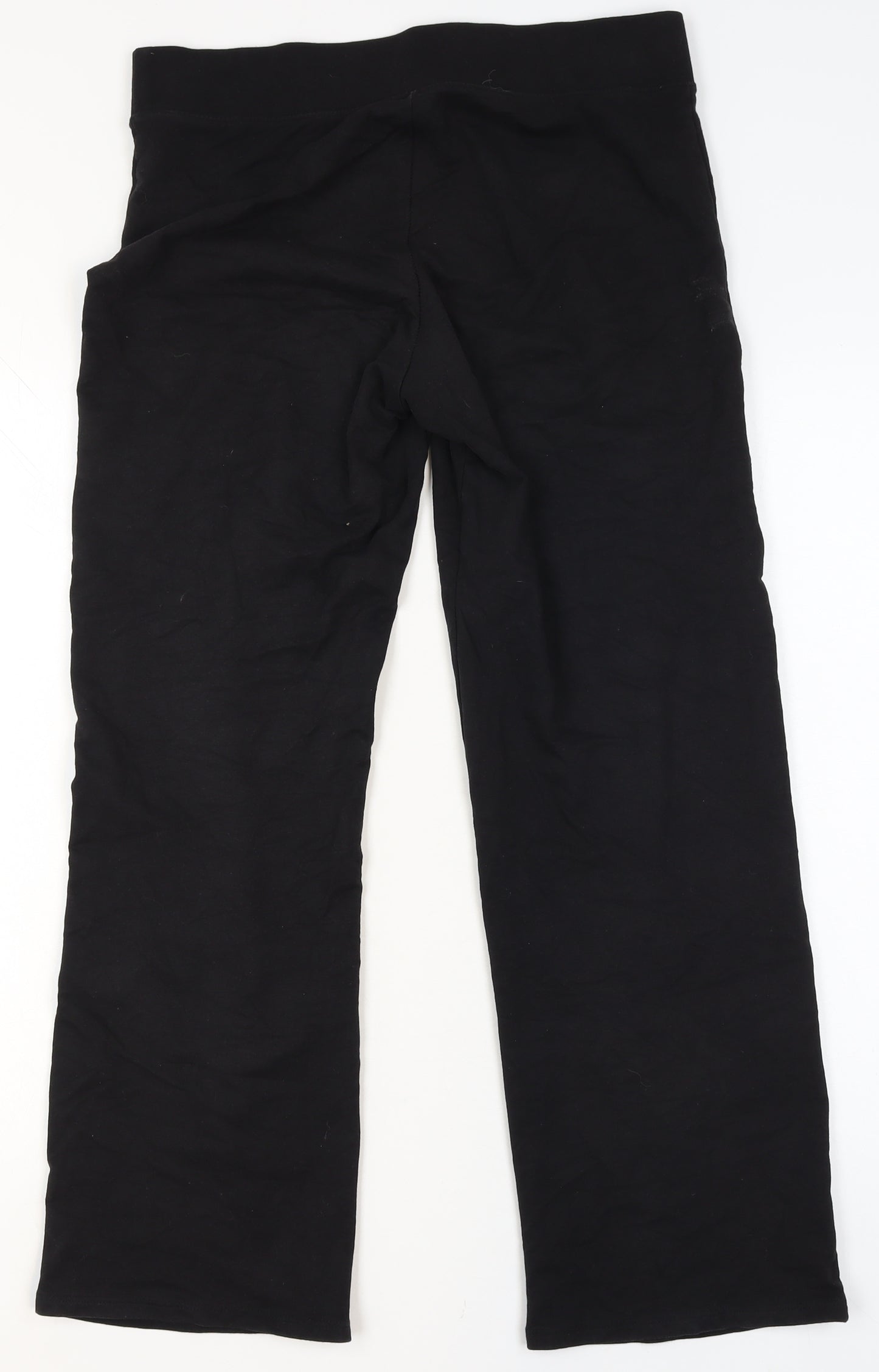Dunnes Stores Womens Black Cotton Stretch Leggings S Short