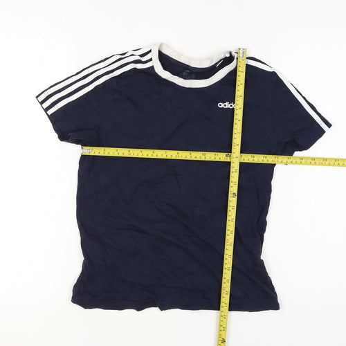 Adidas Men's Blue XS Short Sleeve Crew Neck Sports T-Shirt