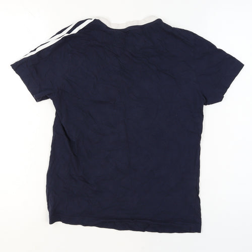 Adidas Men's Blue XS Short Sleeve Crew Neck Sports T-Shirt