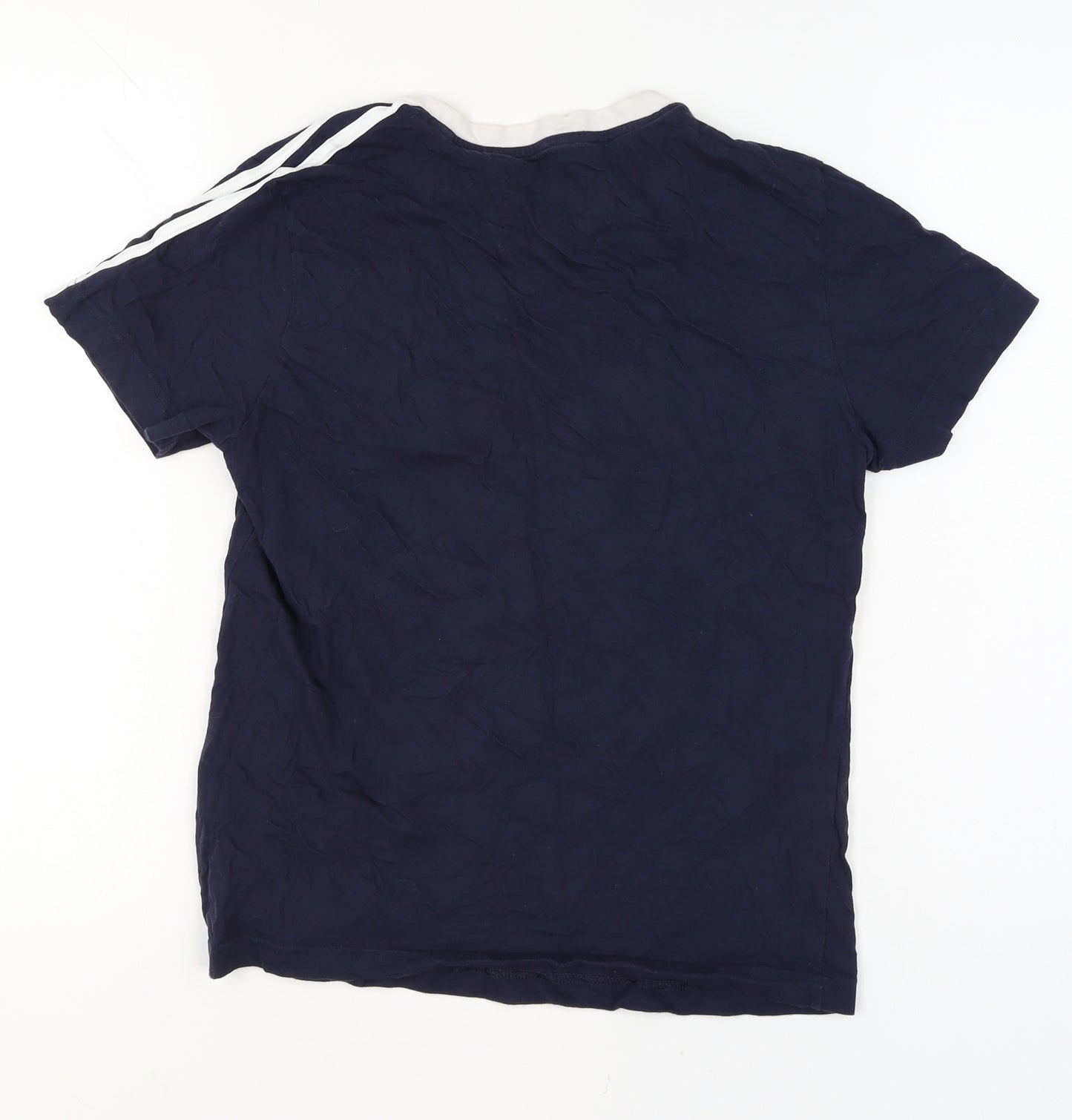 Adidas Men's Blue XS Short Sleeve Crew Neck Sports T-Shirt