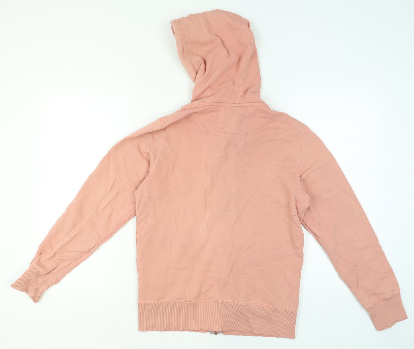 Nike Women's Pink Full Zip Hoodie Small Cotton Blend Casual Sport