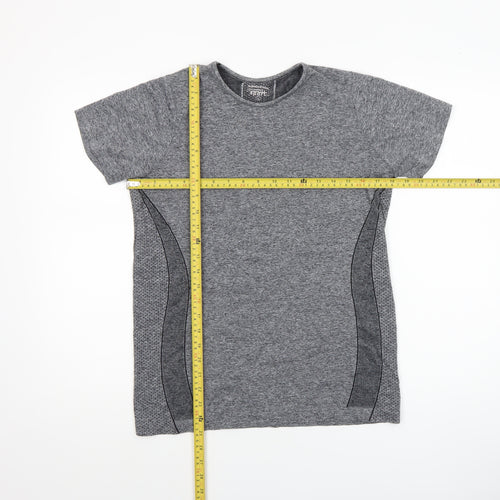 Dunnes Stores Women Grey L Performance Sport T-Shirt