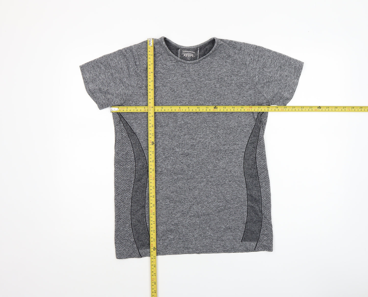 Dunnes Stores Women Grey L Performance Sport T-Shirt