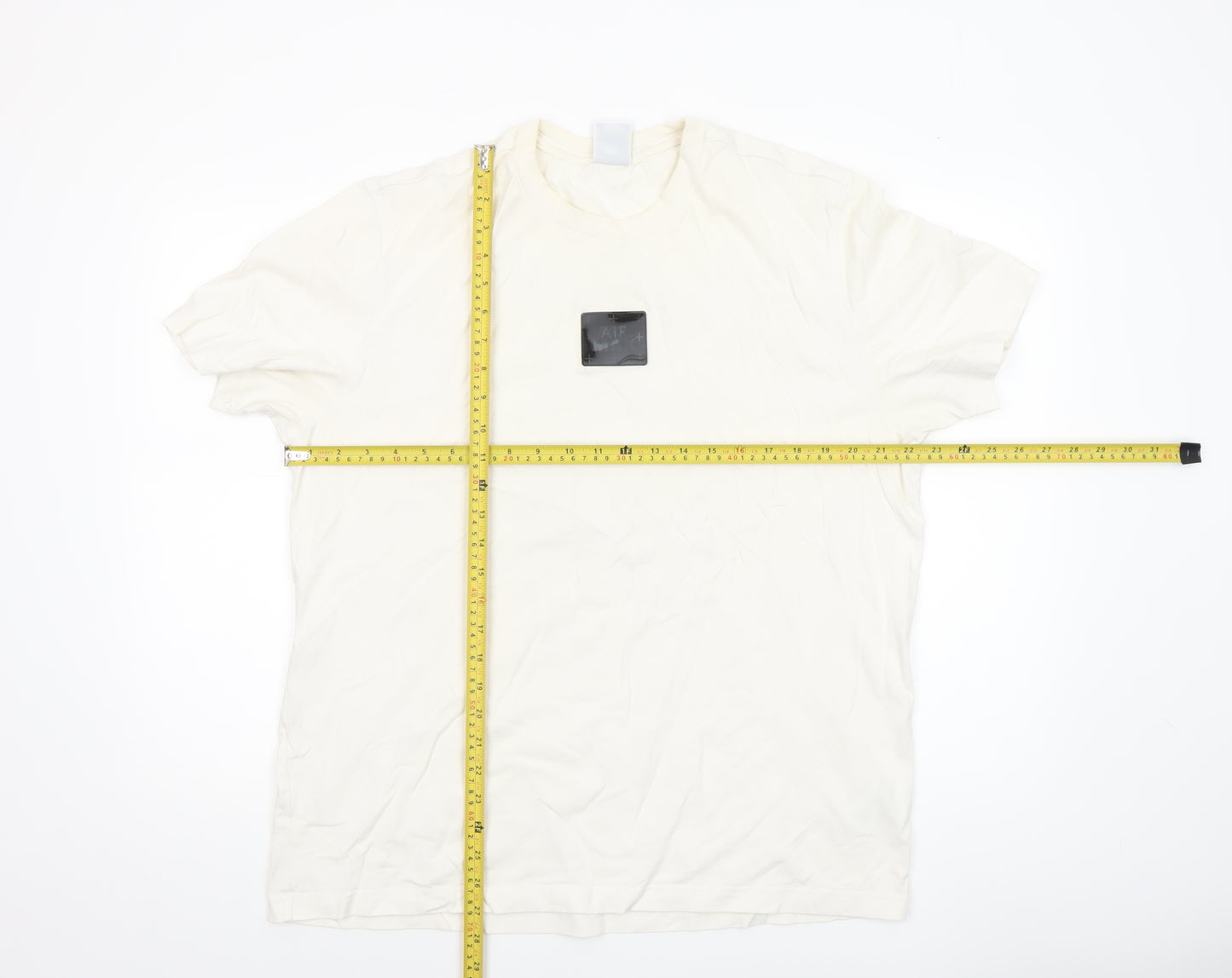 Nike Men's White XL Air Max Graphic Cotton T-Shirt