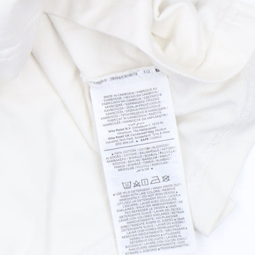 Nike Men's White XL Air Max Graphic Cotton T-Shirt