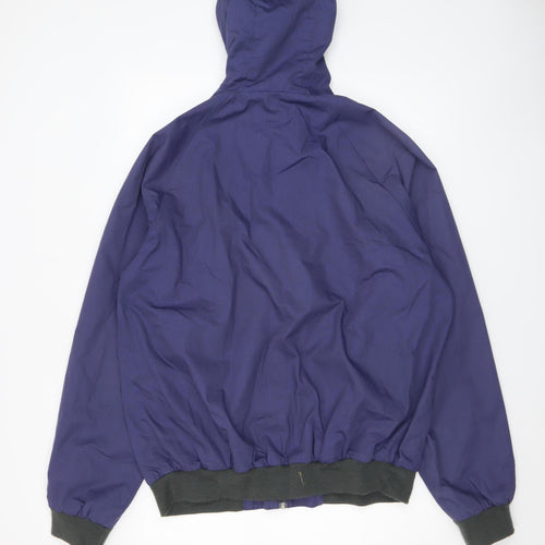 Teddi's Sport Men's Blue XL Hooded Windbreaker Jacket