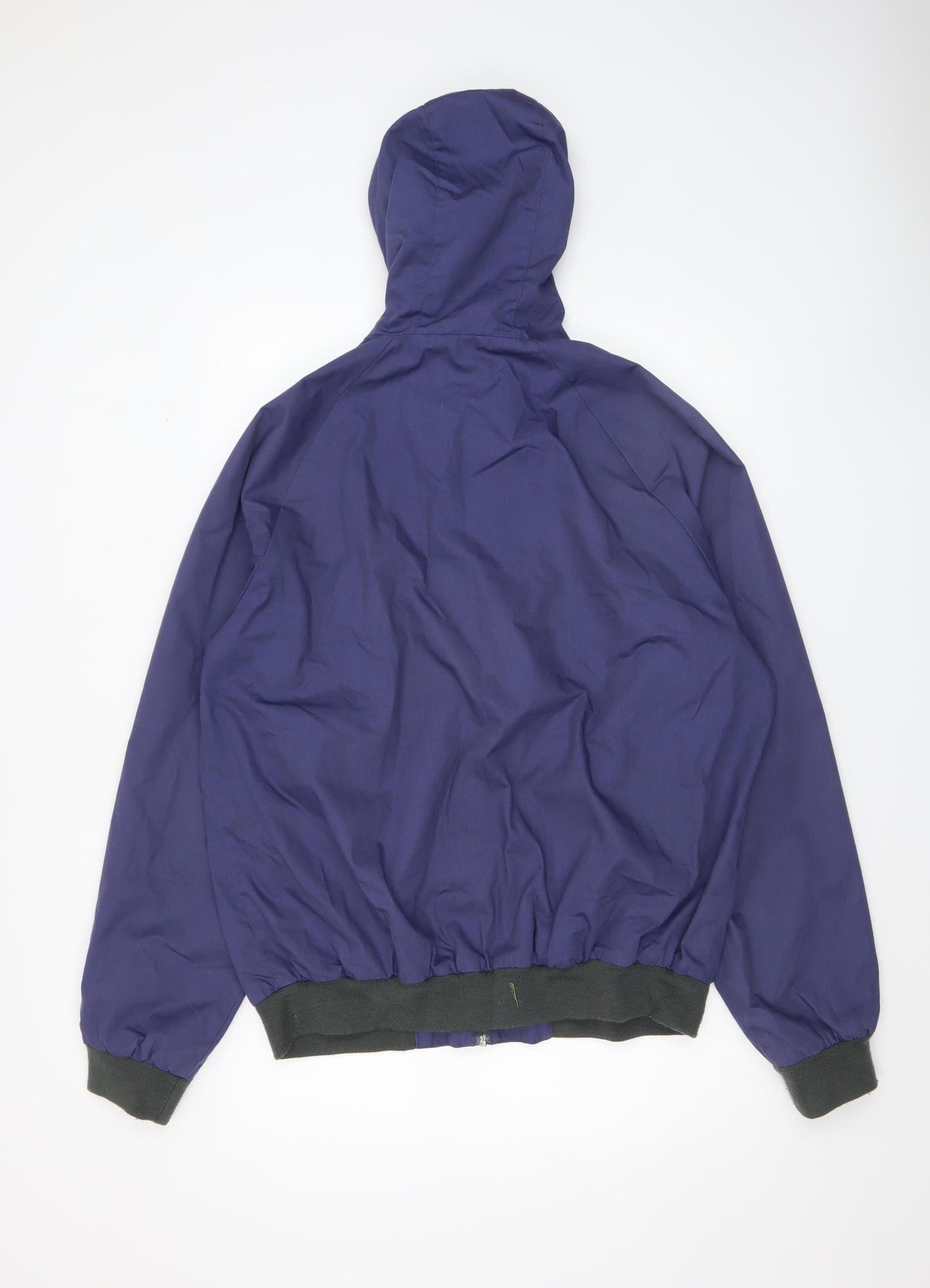 Teddi's Sport Men's Blue XL Hooded Windbreaker Jacket