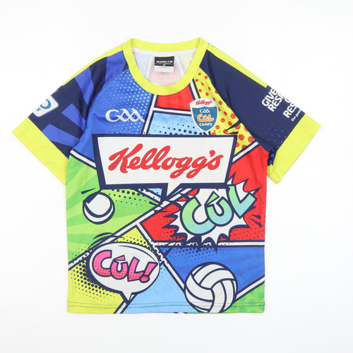 Masita Boys Multicoloured Graphic GAA Kellogg’s Cúl Camps T-Shirt 2 Years