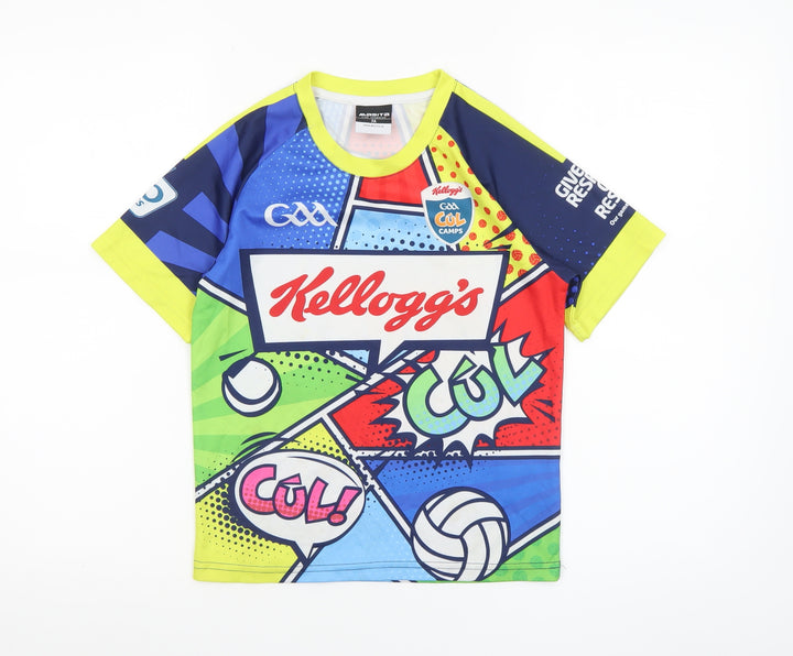Masita Boys Multicoloured Graphic GAA Kellogg’s Cúl Camps T-Shirt 2 Years