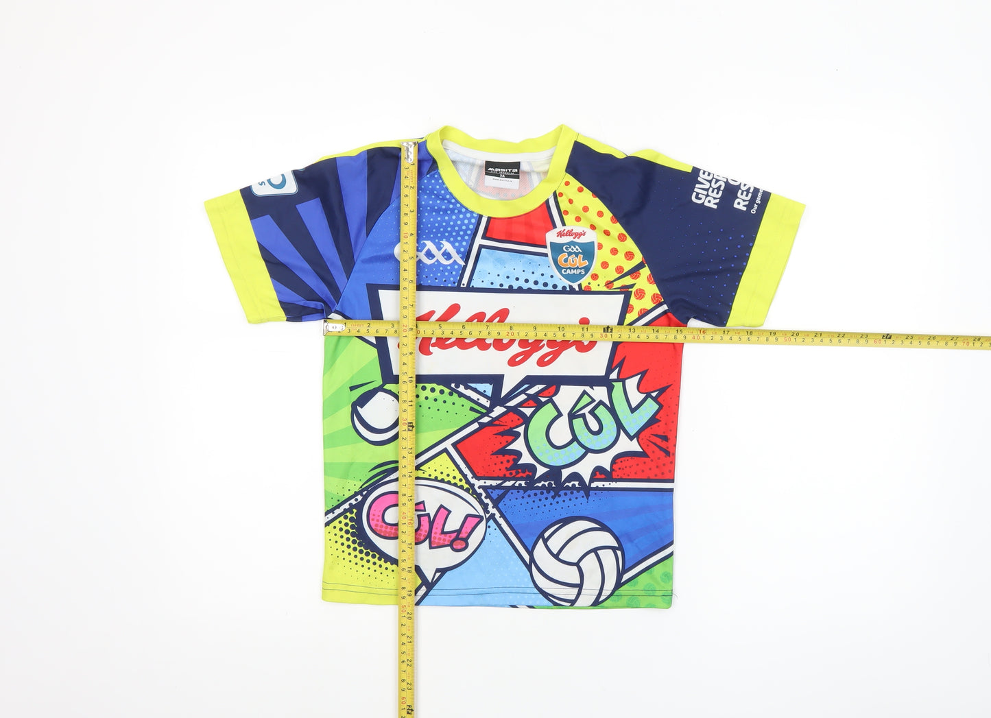 Masita Boys Multicoloured Graphic GAA Kellogg’s Cúl Camps T-Shirt 2 Years