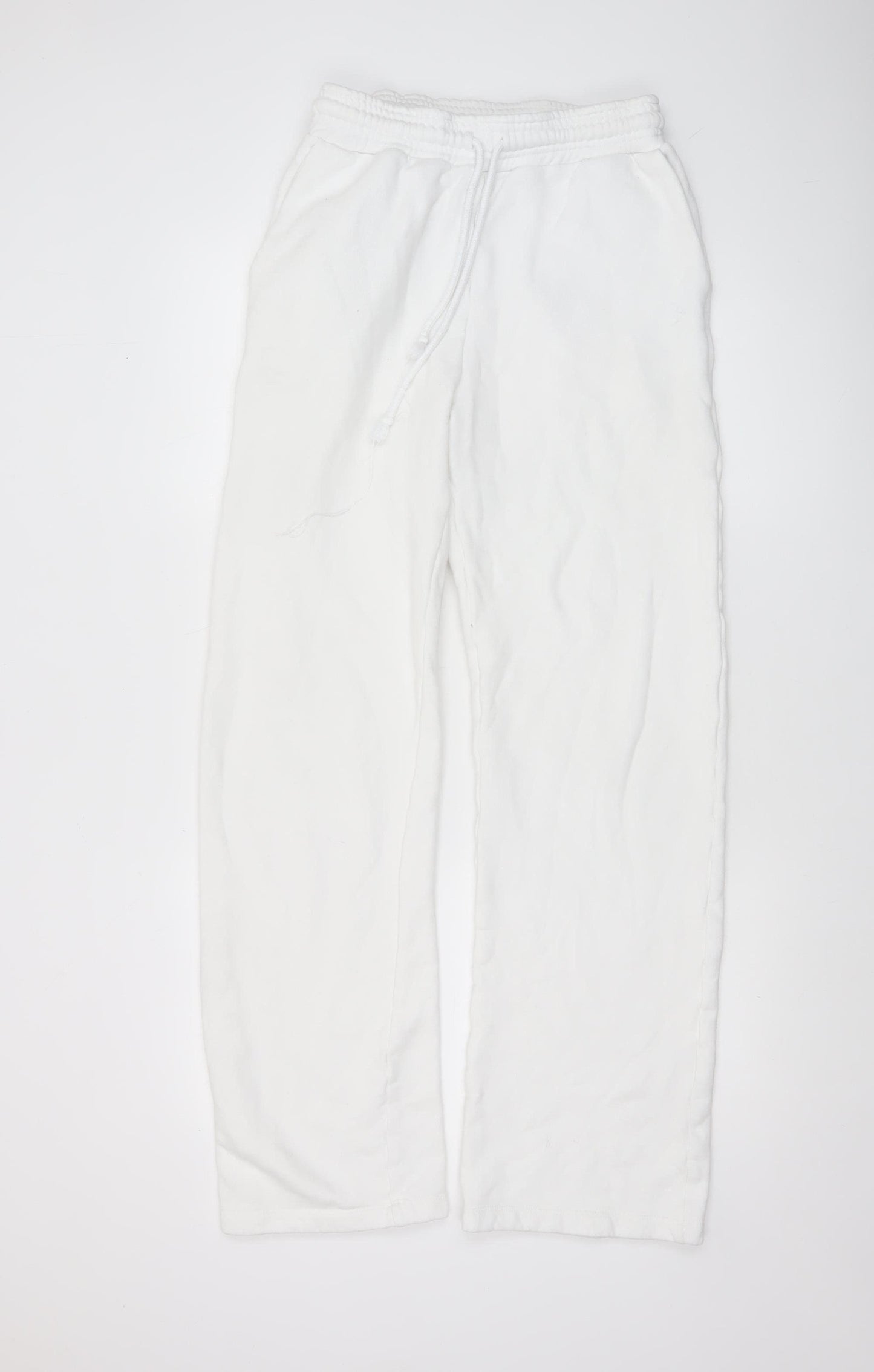 Katla Womens White Relaxed Fit Cupro Modal Sweatpants Size S