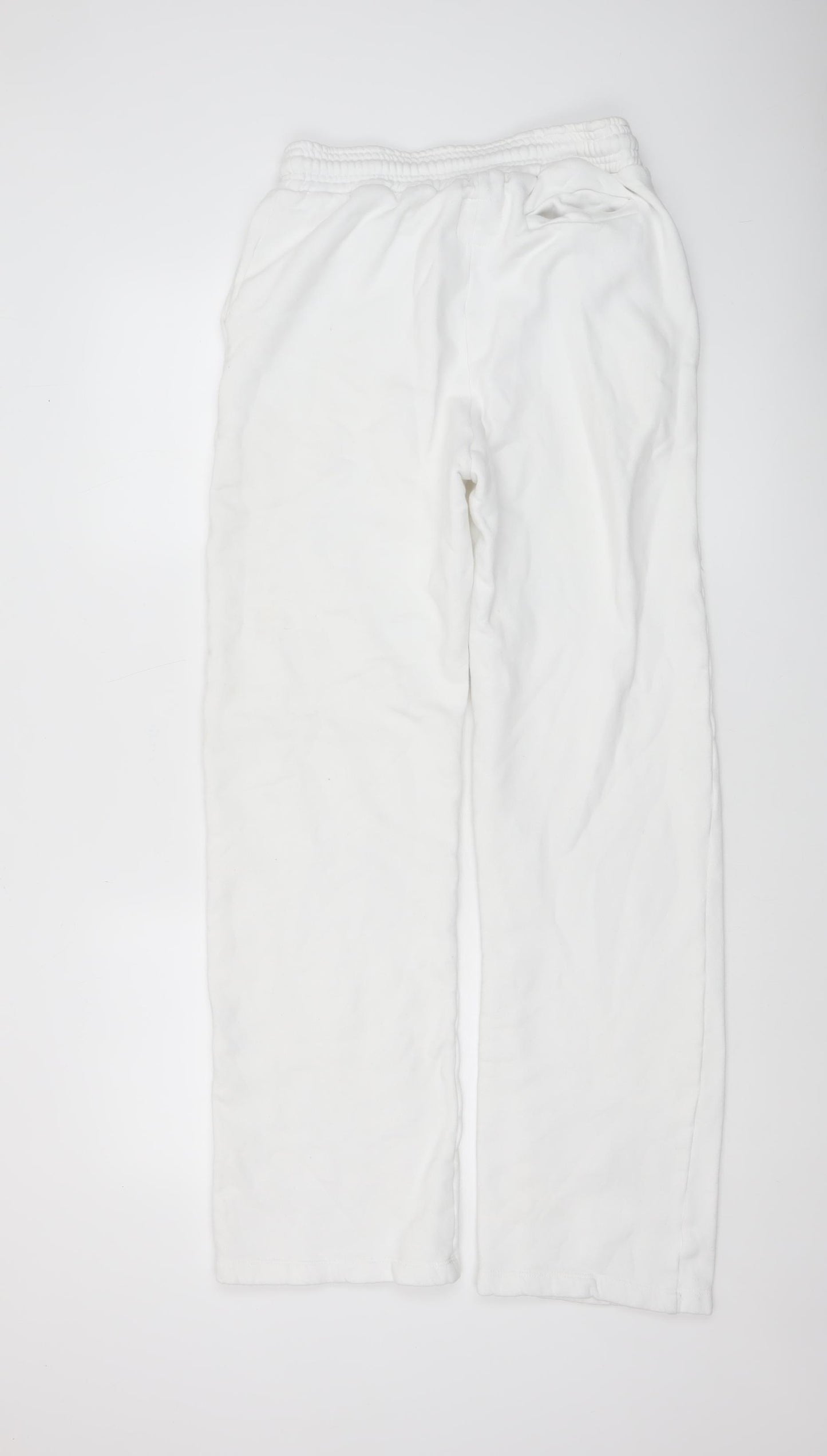 Katla Womens White Relaxed Fit Cupro Modal Sweatpants Size S