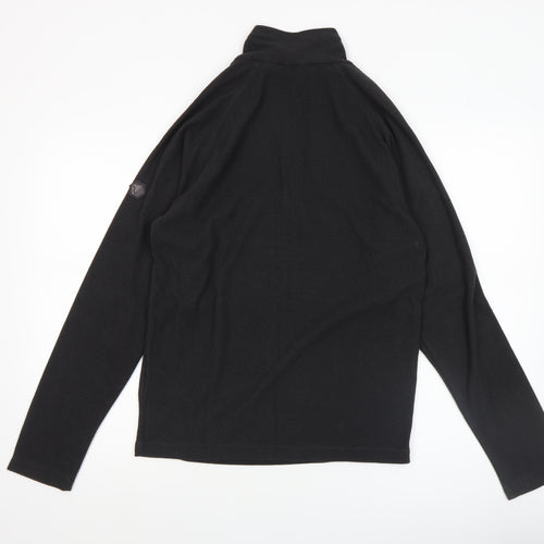 Regatta Men’s Black Fleece 1/2 Zip Pullover Sweatshirt Size S