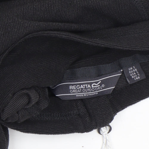 Regatta Men’s Black Fleece 1/2 Zip Pullover Sweatshirt Size S