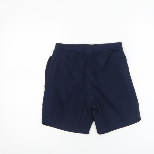 Nike Boys Navy Blue Dri-FIT Athletic Shorts Size M - Quick Dry Activewear