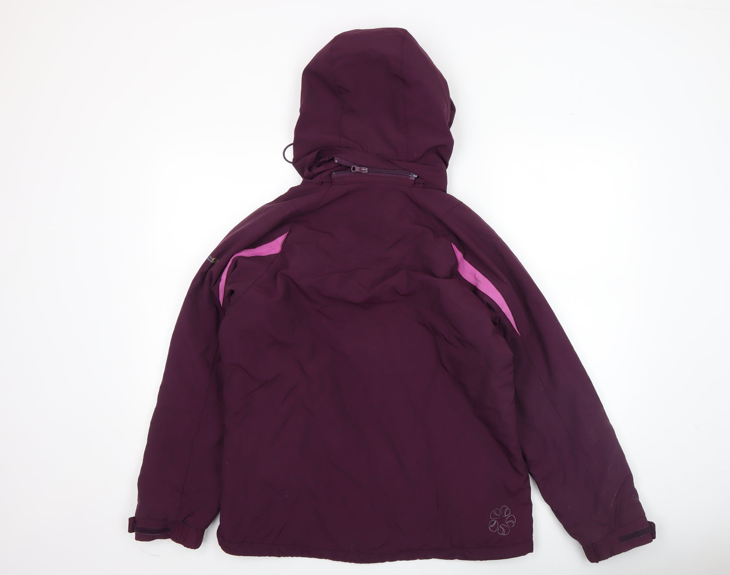 Regatta Women's Purple Waterproof Hooded Outdoor Jacket Size 14