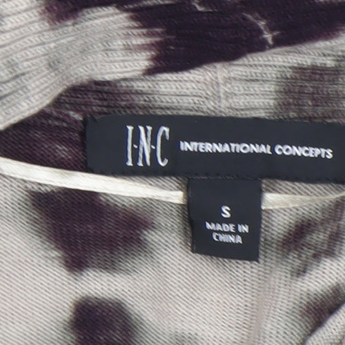INC International Concepts Women's Multicoloured Tie-Dye Cardigan Size S