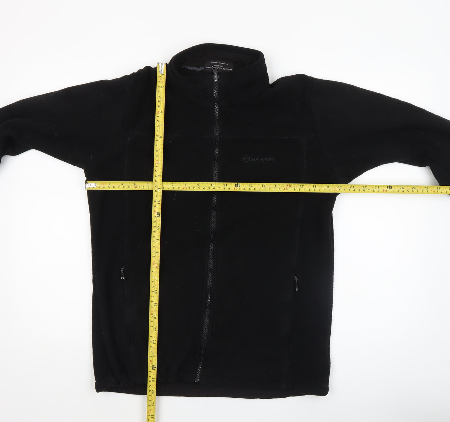 Sprayway Men's Black 3-in-1 Fleece Jacket Size S Outdoor Full Zip