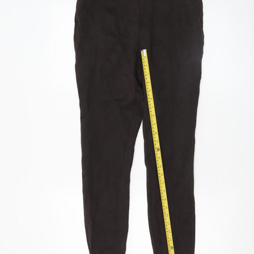 Dunnes Women’s Black Stretch Leggings Size 12 Viscose Blend