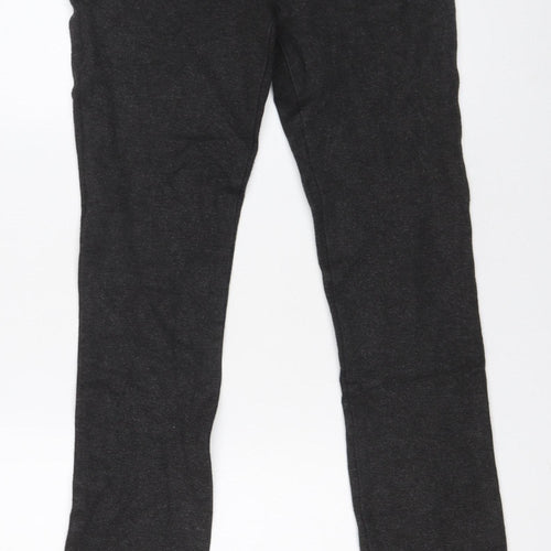 Tommy Hilfiger Women's Charcoal Skinny Trousers M Viscose Blend