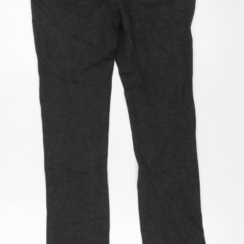 Tommy Hilfiger Women's Charcoal Skinny Trousers M Viscose Blend