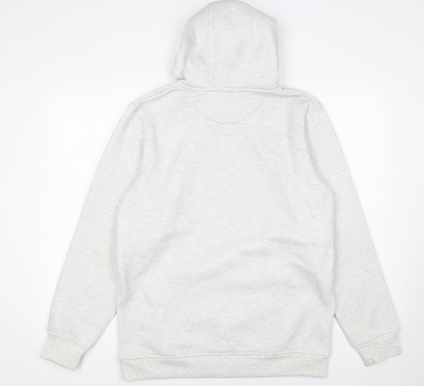 Brave Soul Men’s Grey Pullover Hoodie Size M Regular Fit