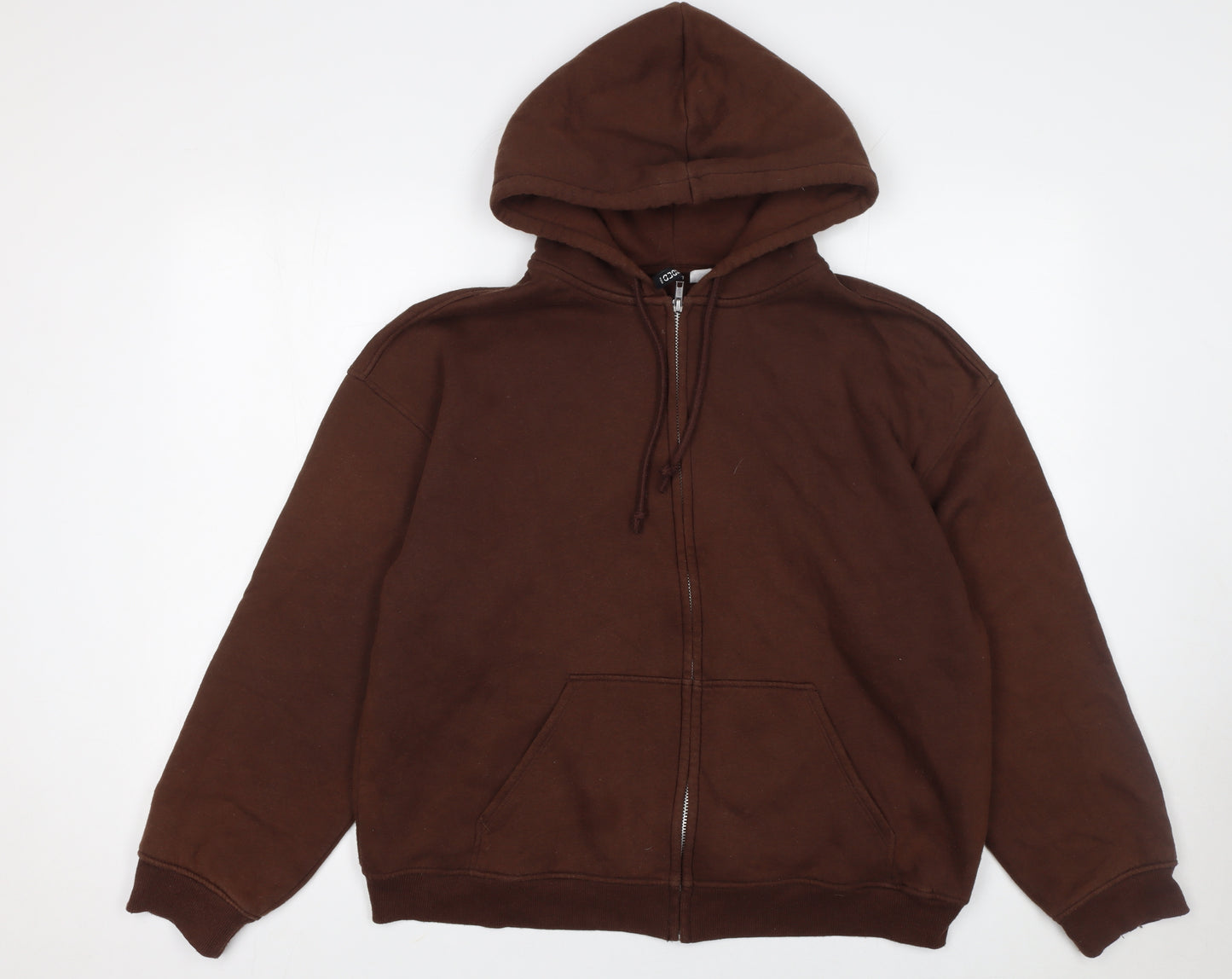 H&M Divided Women's Brown Full Zip Hoodie Size S