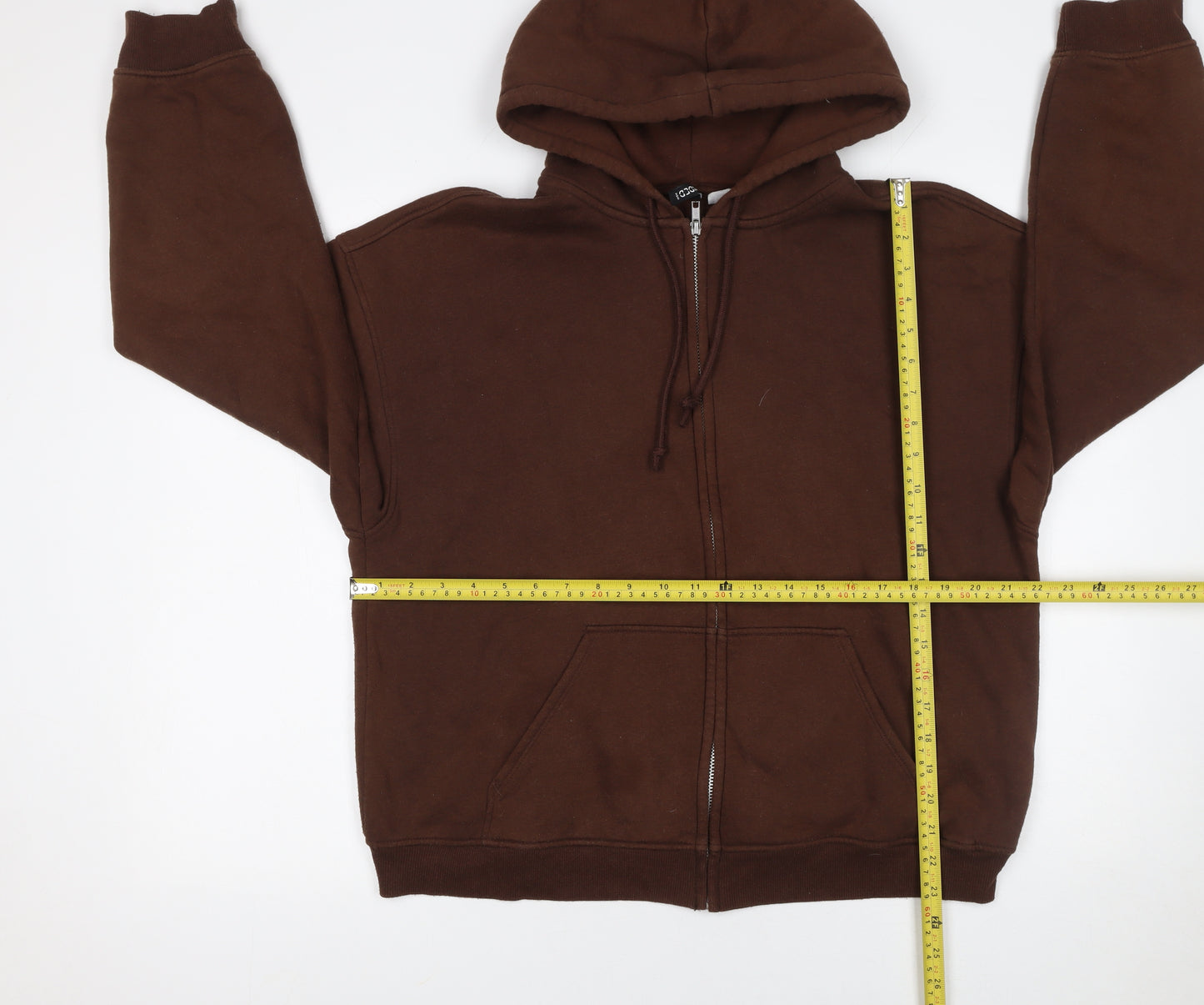 H&M Divided Women's Brown Full Zip Hoodie Size S