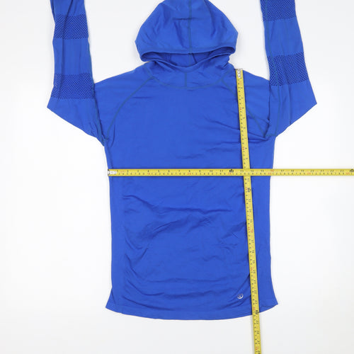 Dunnes Stores Mens Blue Athletic Fit Pullover Hoodie Size M