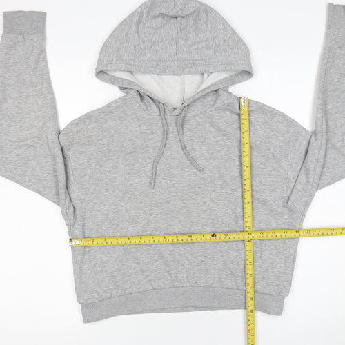 Marks and Spencer Womens Grey Hoodie Size S Pullover Long Sleeve