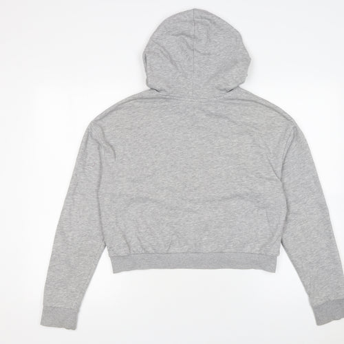 Marks and Spencer Womens Grey Hoodie Size S Pullover Long Sleeve