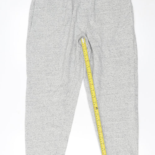 John Lewis Anyday Women's Grey Jogger Sweatpants M Cotton Blend