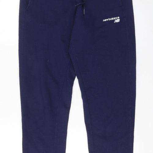 New Balance Men's Blue Jogger Sweatpants Size S Tapered Fit