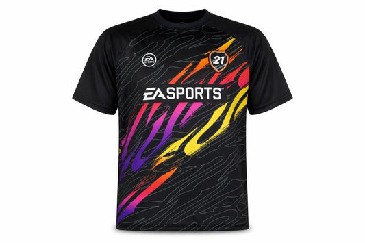 EA Sports Men's Black M Graphic Jersey T-Shirt Football Top