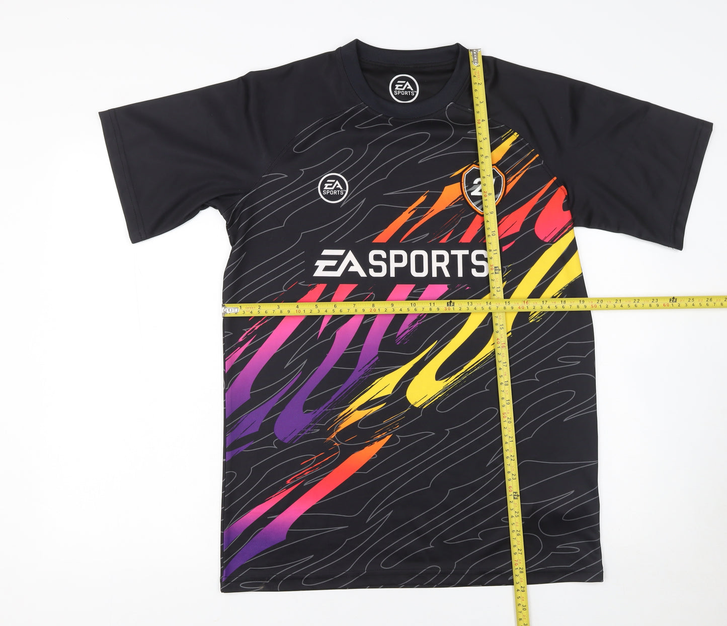 EA Sports Men's Black M Graphic Jersey T-Shirt Football Top