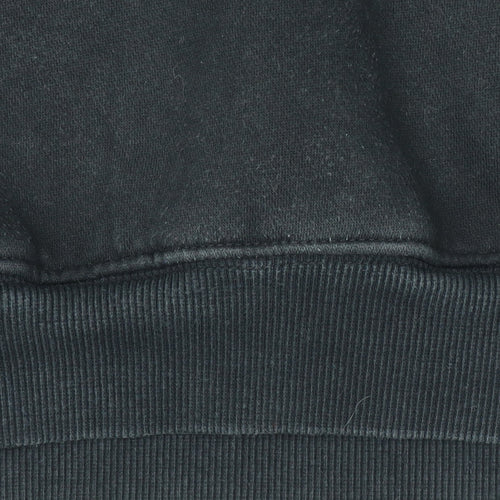 Fear of God Essentials Black Hoodie Women's S Cotton Pullover