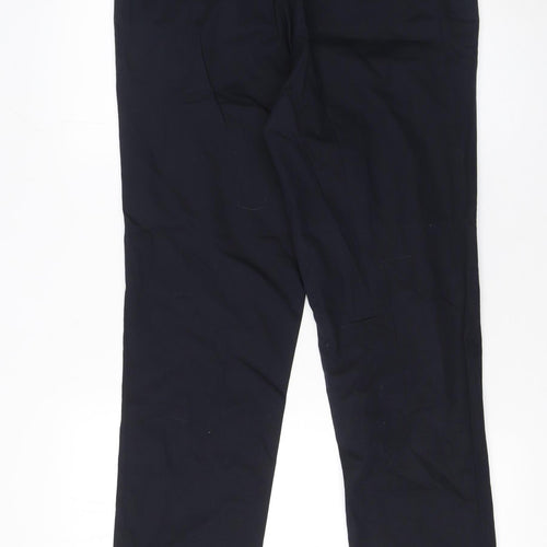 Farhi by Nicole Farhi Men's Blue 34R Chino Trousers Cotton Stretch