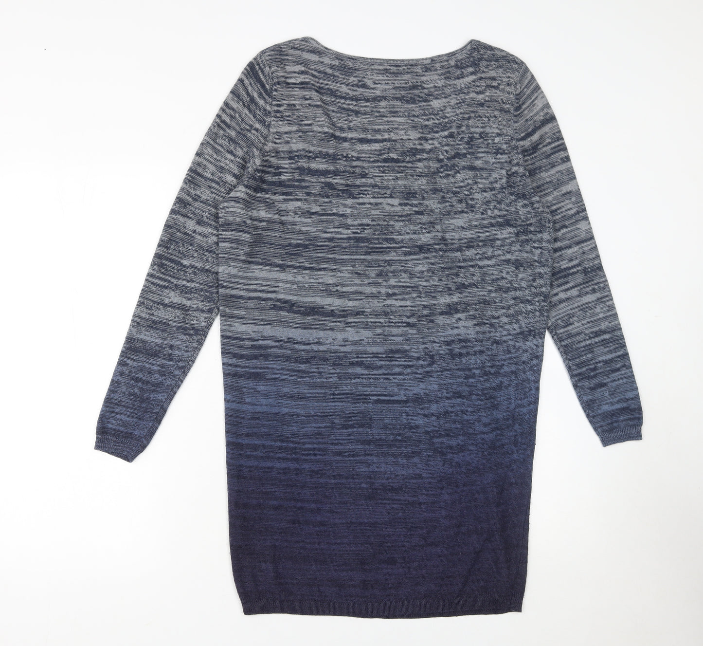 Phase Eight Women’s Blue Wool Blend Tunic Jumper Size 10