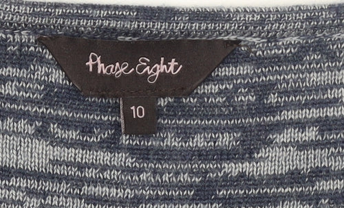 Phase Eight Women’s Blue Wool Blend Tunic Jumper Size 10
