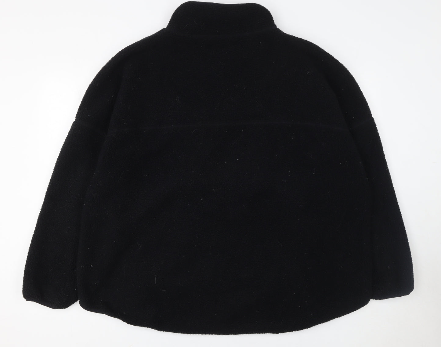 Dunnes Stores Men’s Black Fleece Half Zip Pullover Sweatshirt XL