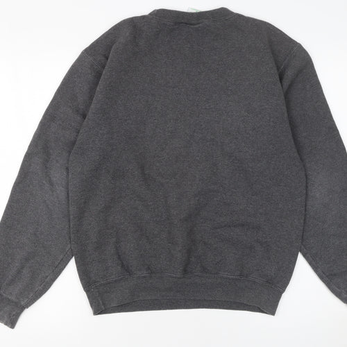 Champion Women's Grey Cal Poly Graphic Fleece Sweatshirt Small