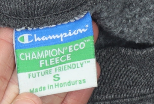 Champion Women's Grey Cal Poly Graphic Fleece Sweatshirt Small