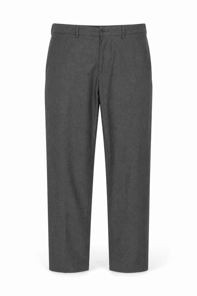 Marks and Spencer Men's Grey Regular Fit Dress Trousers 34W 33L