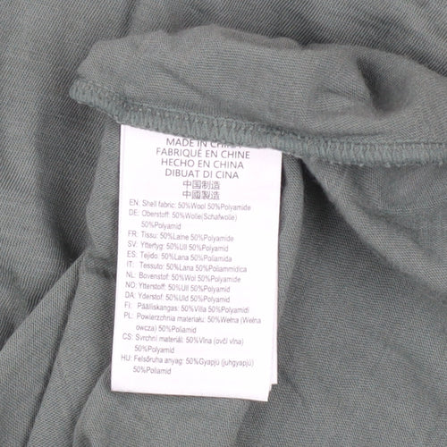 McKINLEY Men's Green Wool Blend Long Sleeve Outdoor Top M