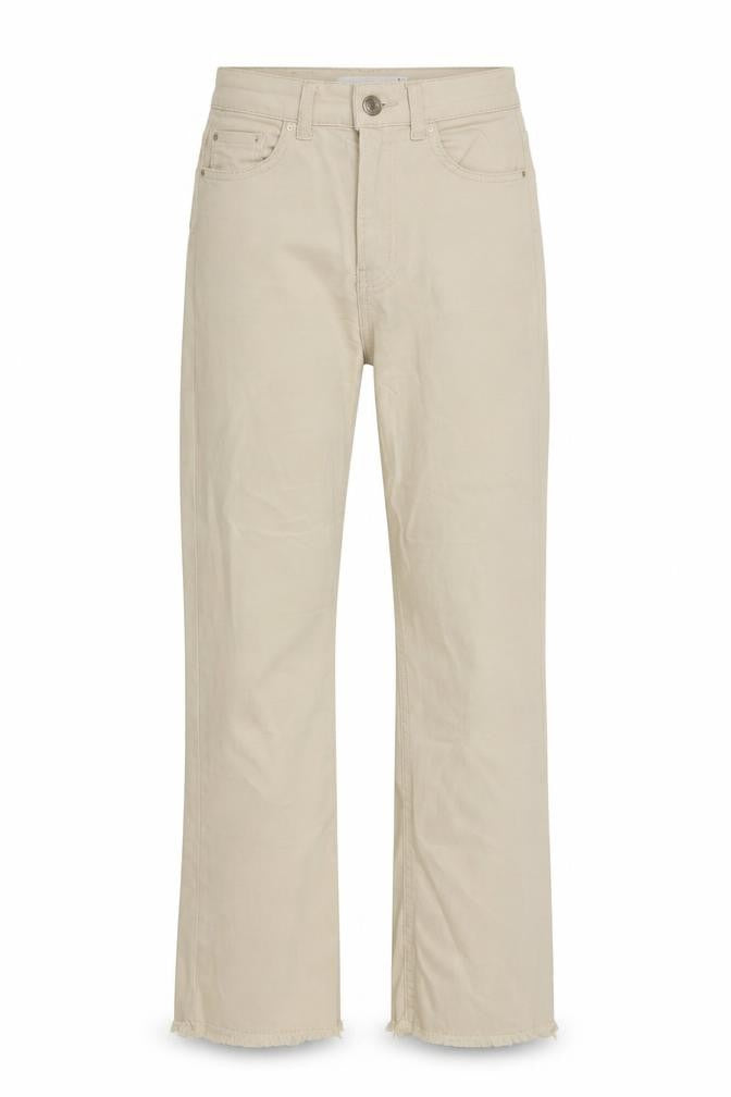 Stradivarius Women’s Beige Straight Jeans Size 4 Mid Rise
