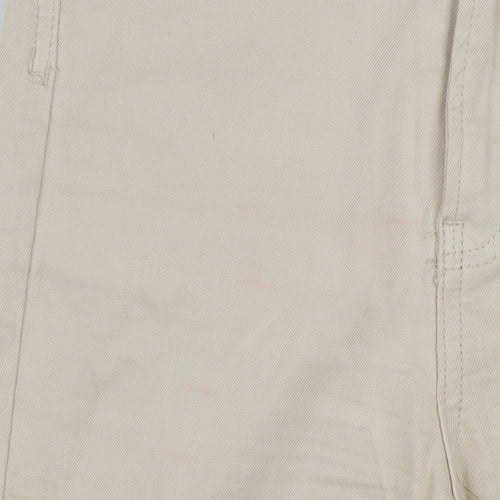 Stradivarius Women’s Beige Straight Jeans Size 4 Mid Rise